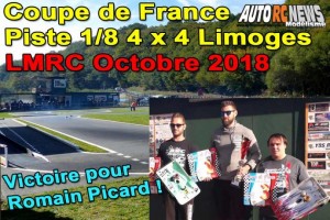 . Coupe de France Piste 1/8 4 x 4 Limoges LMRC
