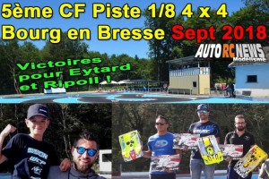 . 5eme CF Piste 1/8 4 x 4 Bourg en Bresse BMRC