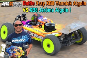 [Video] Xray XB8 Yannick Aigoin VS Jerome Aigoin