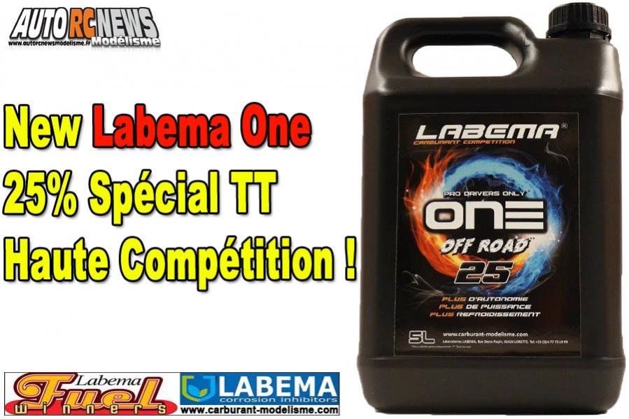 nouveau carburant labema one 25% spécial TT 1/8 pour les pilotes experts de compétition