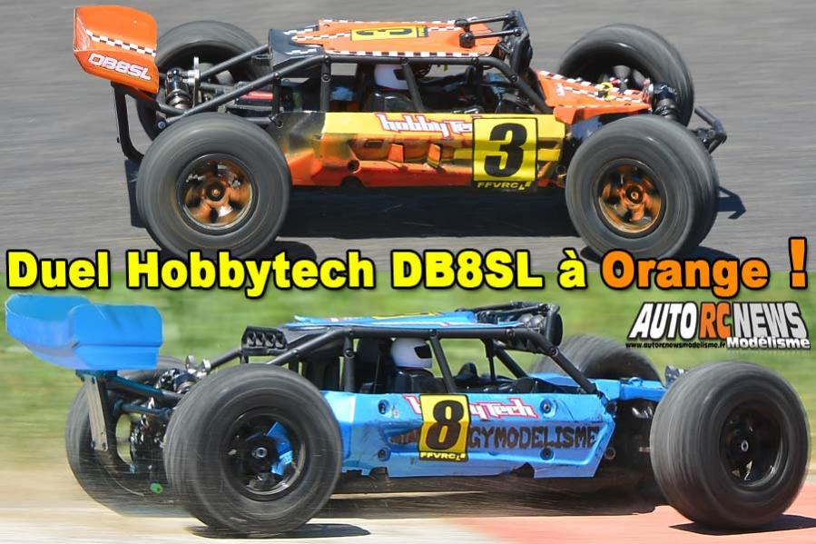 vidéo d'un duel entre Hobbytech db8sl sur la piste d'orange sur le challenge mrtp mini racing tour de provence.