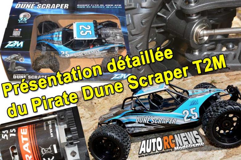 vidéo de présentation du pirate dune scraper t2m tt 1/10 xl 4wd rtr électrique réf : t4936.