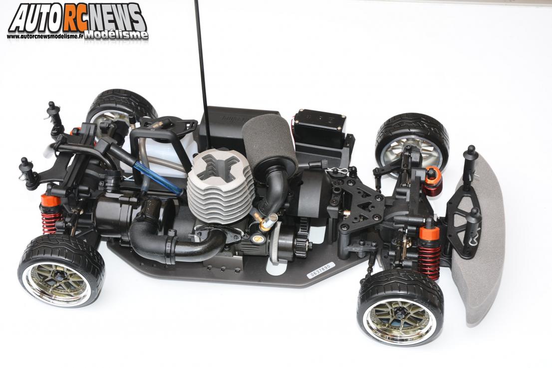 HPI Nitro RS4 3 Drift Dai Yoshihara Nissan S13 #112587 Voiture radiocommandée hpi thermique 1/10ème équipéed'un moteur thermique de 3cm3 pour faire du drift.