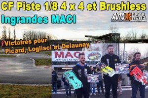 . [REPORTAGE] 1ere CF Piste 1/8 4 x 4 et Brushless Ingrandes MACI