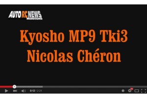 . Course Open Promo TT 1/8 Apt Pegase RC Racing Kyosho MP9 Nicolas Cheron