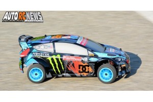 112715 Hpi Ken Block Wr8 Flux With Ford Fiesta H.f.h.v. Body