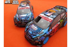 Hpi Wr8 Nitro And Flux Ford Fiesta H.f.h.v
