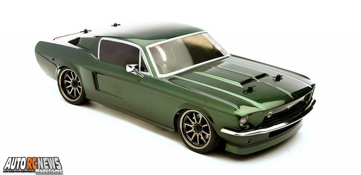 VATERRA 1967 Mustang ラジコンカー Vaterra 1967 Ford Mustang Rtr - AutoRCnewsModelisme
