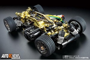 . Tamiya M-05 Châssis kit Gold Edition