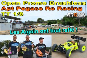 [Reportage] Course TT 1/8 Open Promo Brushless Apt PRCR