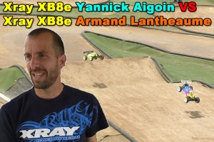 [Video] Xray XB8e Yannick Aigoin VS Armand Lantheaume