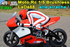 [Video] Moto RC Electrique 1/5 LaDe88