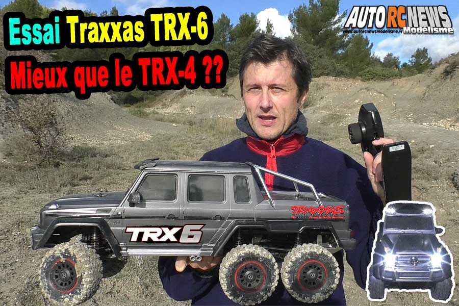 Video] Mon Traxxas TRX-6 tres enerve
