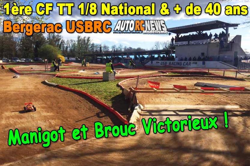 1ère cf tt 1/8 thermique national 4 x 4 à bergerac club usbrc les 23 et 24 mars 2019.