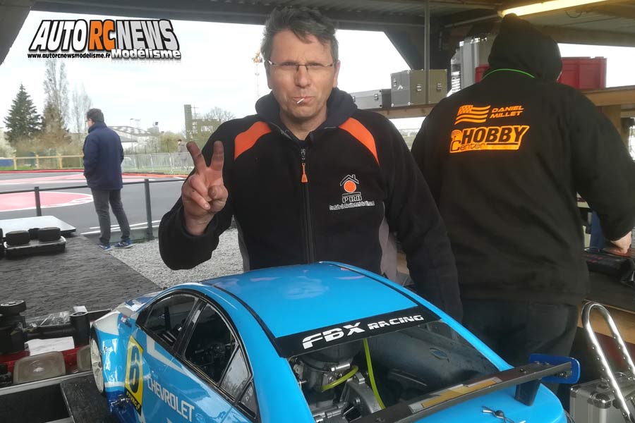 1ère cf piste 1/10 thermique thermique et gt8 à angoulême club arca16 les 23 et 24 mars 2019.
