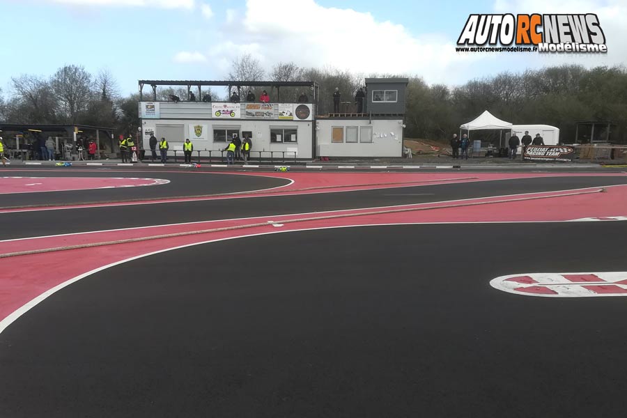 1ère cf piste 1/10 thermique thermique et gt8 à angoulême club arca16 les 23 et 24 mars 2019.