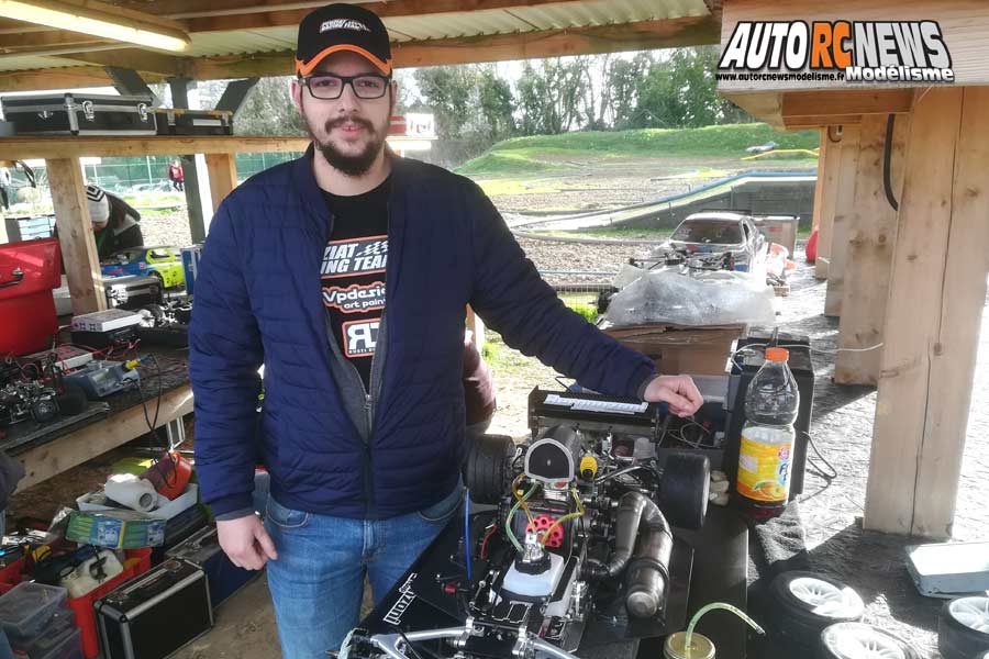 1ère cf piste 1/10 thermique thermique et gt8 à angoulême club arca16 les 23 et 24 mars 2019.