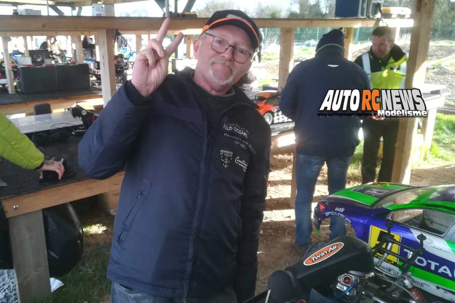 1ère cf piste 1/10 thermique thermique et gt8 à angoulême club arca16 les 23 et 24 mars 2019.