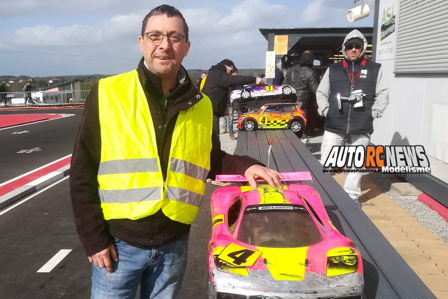1ère cf piste 1/10 thermique thermique et gt8 à angoulême club arca16 les 23 et 24 mars 2019.