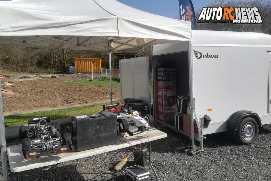 1ère cf piste 1/10 thermique thermique et gt8 à angoulême club arca16 les 23 et 24 mars 2019.