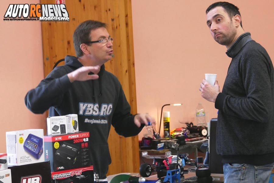 1ère cf piste 1/10 thermique thermique et gt8 à angoulême club arca16 les 23 et 24 mars 2019.