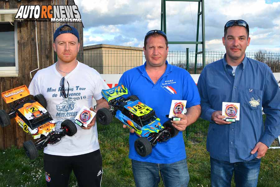 1ère cf piste 1/10 thermique thermique et gt8 à angoulême club arca16 les 23 et 24 mars 2019.