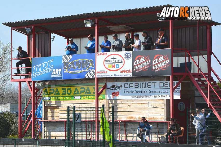 1ère cf piste 1/10 thermique thermique et gt8 à angoulême club arca16 les 23 et 24 mars 2019.