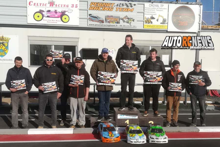 1ère cf piste 1/10 thermique thermique et gt8 à angoulême club arca16 les 23 et 24 mars 2019.