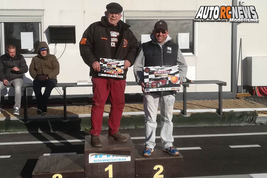 1ère cf piste 1/10 thermique thermique et gt8 à angoulême club arca16 les 23 et 24 mars 2019.