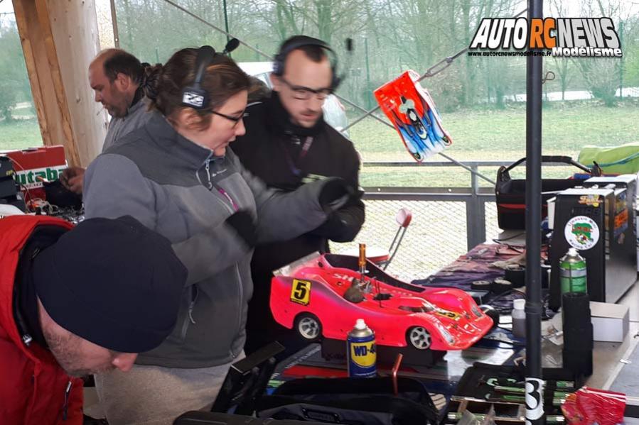 1ère cf piste 1/8 thermique 4 x 4 et brushless à ingrandes club maci les 9 et 10 mars 2019.