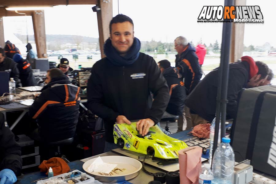 1ère cf piste 1/8 thermique 4 x 4 et brushless à ingrandes club maci les 9 et 10 mars 2019.