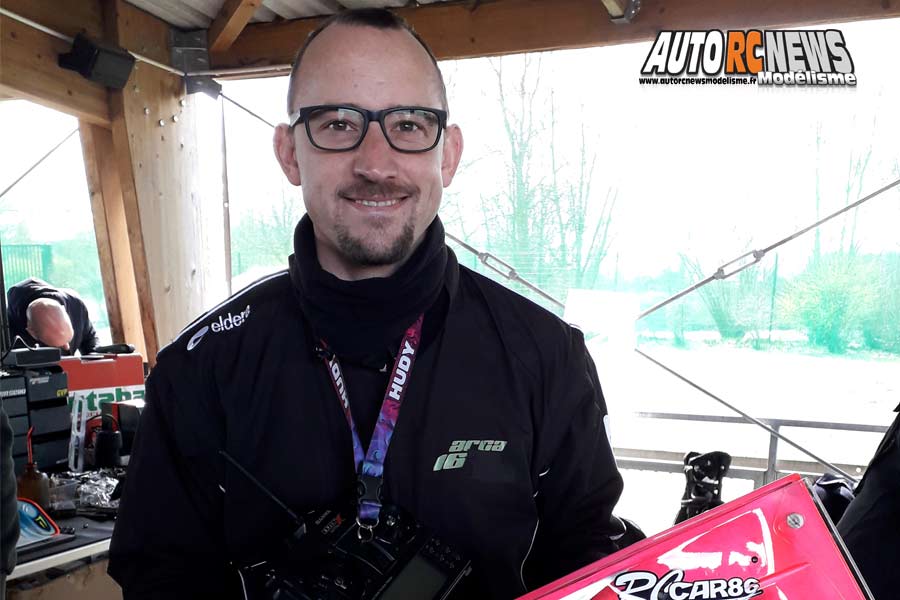 1ère cf piste 1/8 thermique 4 x 4 et brushless à ingrandes club maci les 9 et 10 mars 2019.