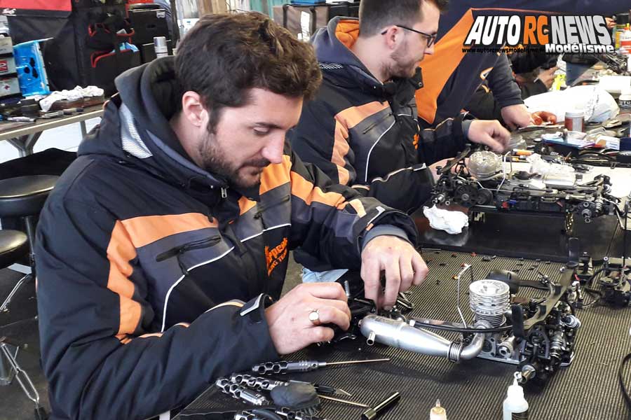 1ère cf piste 1/8 thermique 4 x 4 et brushless à ingrandes club maci les 9 et 10 mars 2019.