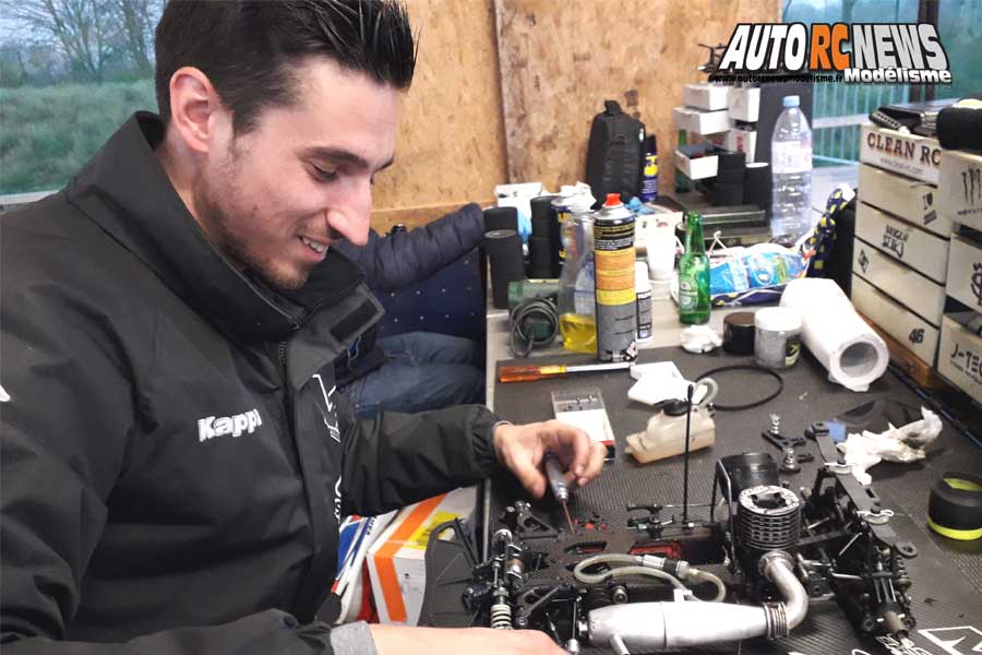 1ère cf piste 1/8 thermique 4 x 4 et brushless à ingrandes club maci les 9 et 10 mars 2019.