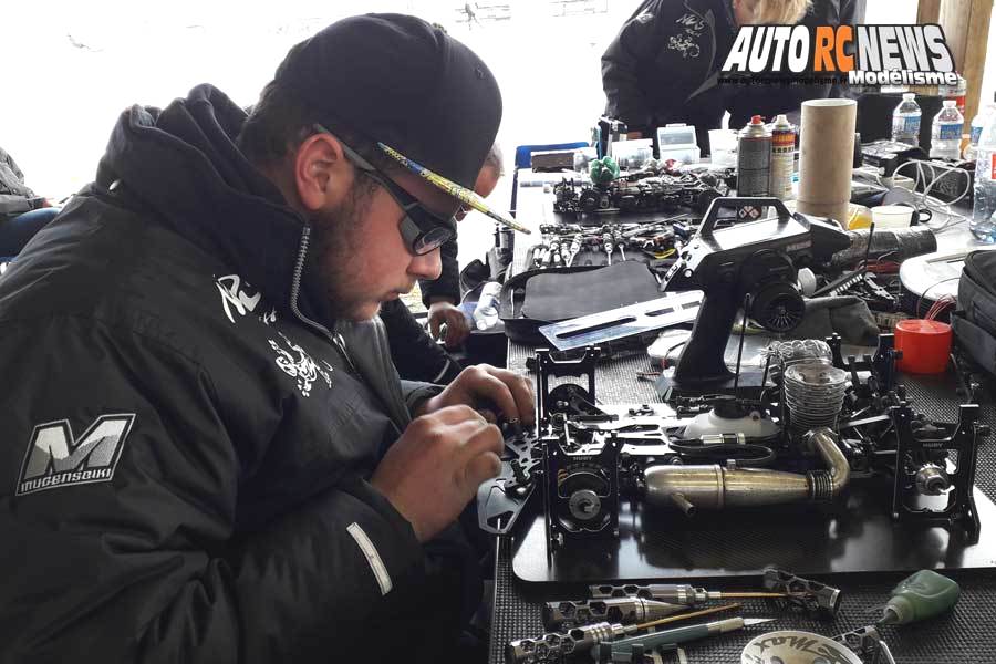 1ère cf piste 1/8 thermique 4 x 4 et brushless à ingrandes club maci les 9 et 10 mars 2019.