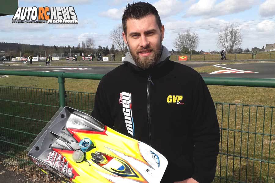 1ère cf piste 1/8 thermique 4 x 4 et brushless à ingrandes club maci les 9 et 10 mars 2019.