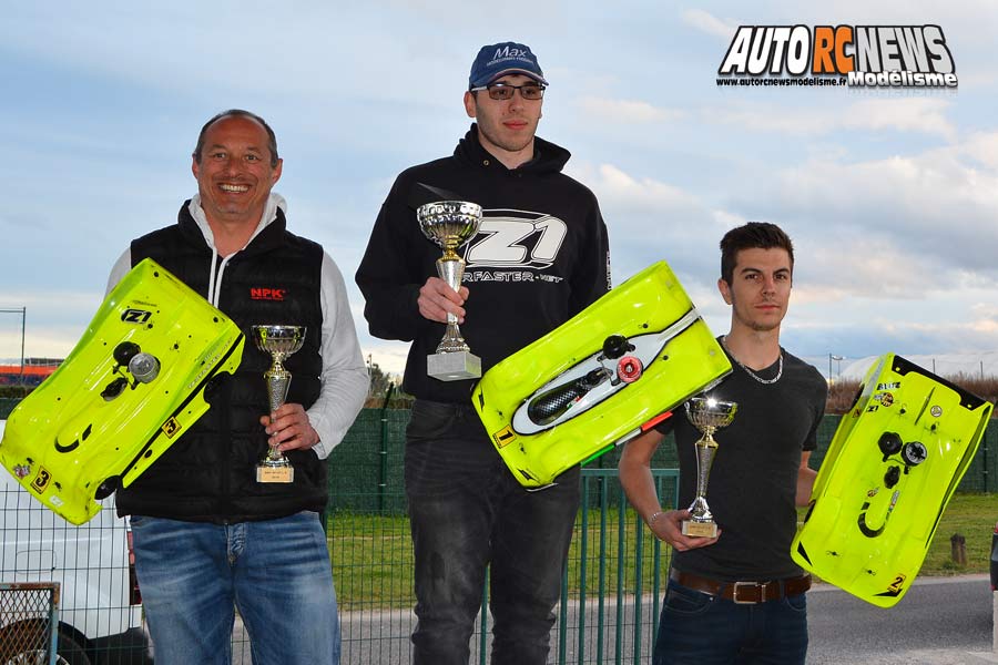 1ère cf piste 1/8ème classique et brushless à montpellier club amo les 9 et 10 mars 2019.