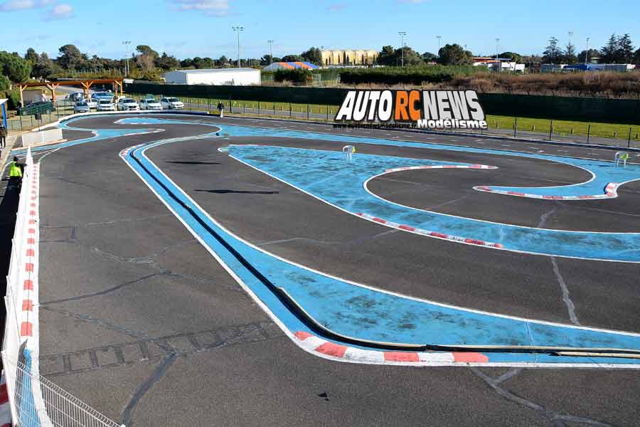 1ère cf piste 1/8ème classique et brushless à montpellier club amo les 9 et 10 mars 2019.