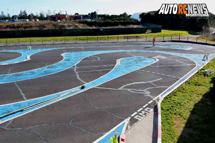 1ère cf piste 1/8ème classique et brushless à montpellier club amo les 9 et 10 mars 2019.