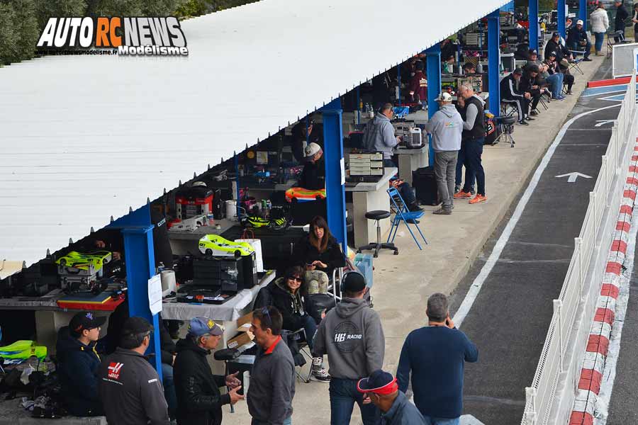 1ère cf piste 1/8ème classique et brushless à montpellier club amo les 9 et 10 mars 2019.