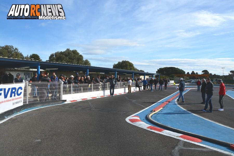 1ère cf piste 1/8ème classique et brushless à montpellier club amo les 9 et 10 mars 2019.