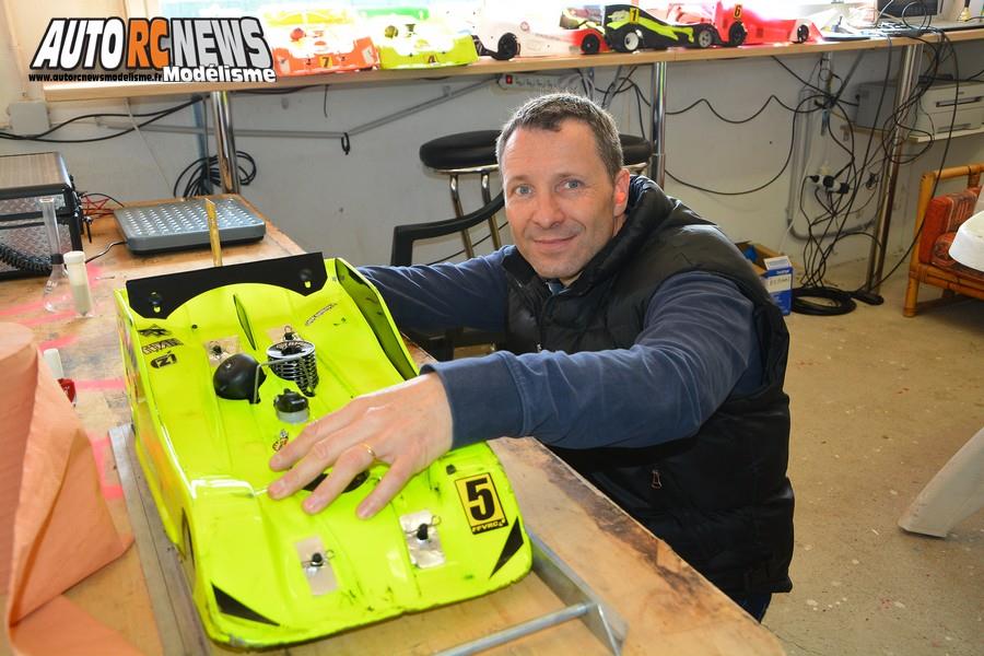 1ère cf piste 1/8ème classique et brushless à montpellier club amo les 9 et 10 mars 2019.