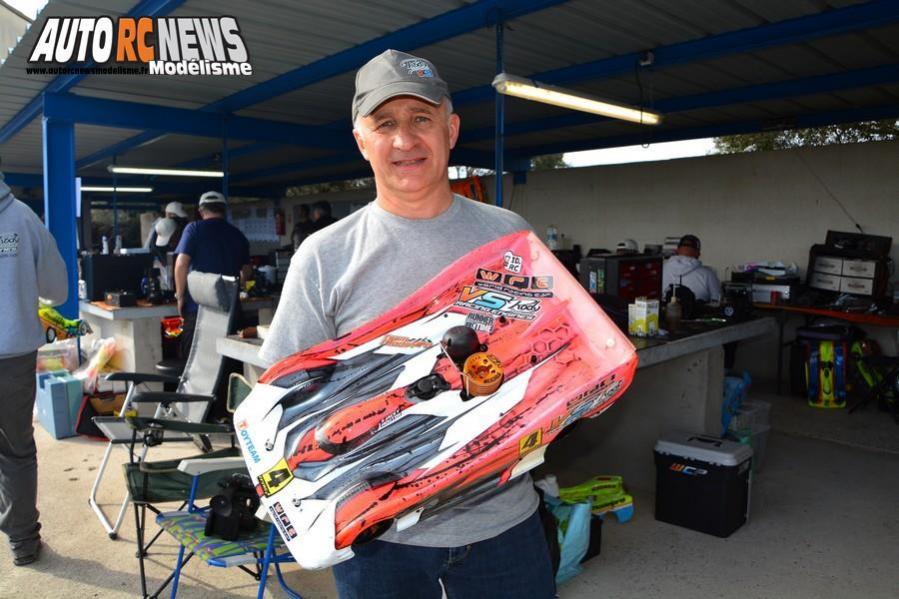 1ère cf piste 1/8ème classique et brushless à montpellier club amo les 9 et 10 mars 2019.