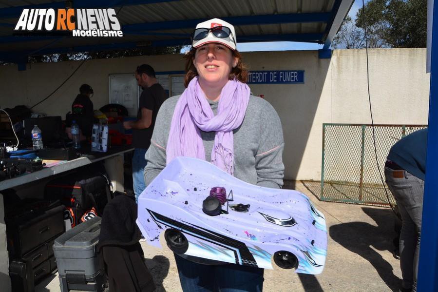 1ère cf piste 1/8ème classique et brushless à montpellier club amo les 9 et 10 mars 2019.