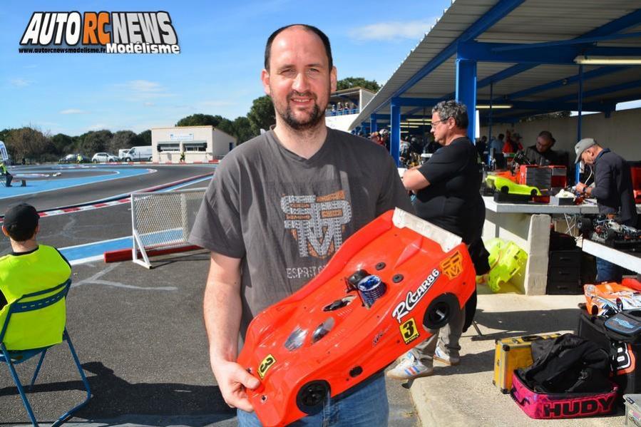1ère cf piste 1/8ème classique et brushless à montpellier club amo les 9 et 10 mars 2019.