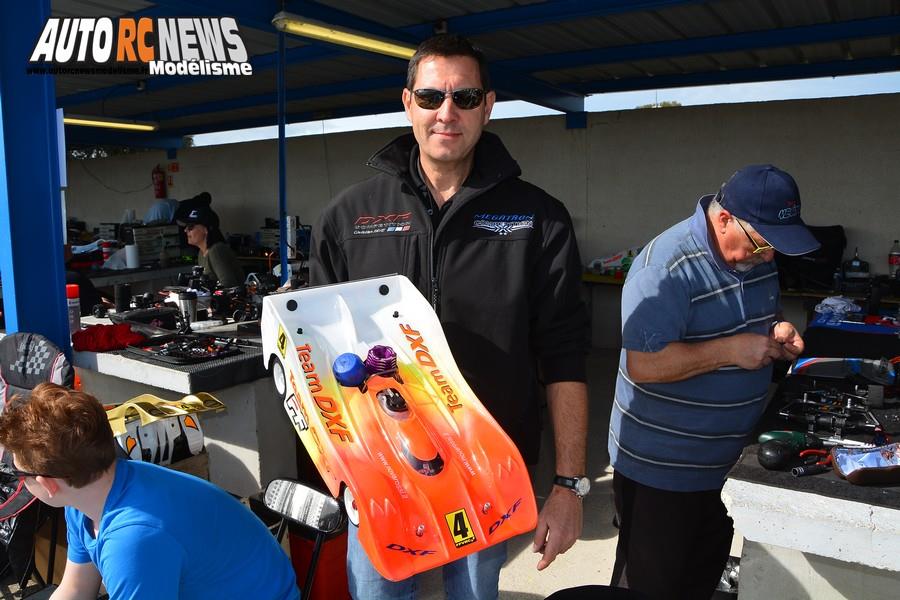 1ère cf piste 1/8ème classique et brushless à montpellier club amo les 9 et 10 mars 2019.