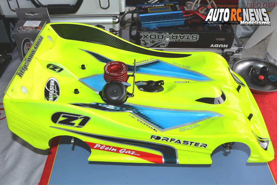 1ère cf piste 1/8ème classique et brushless à montpellier club amo les 9 et 10 mars 2019.