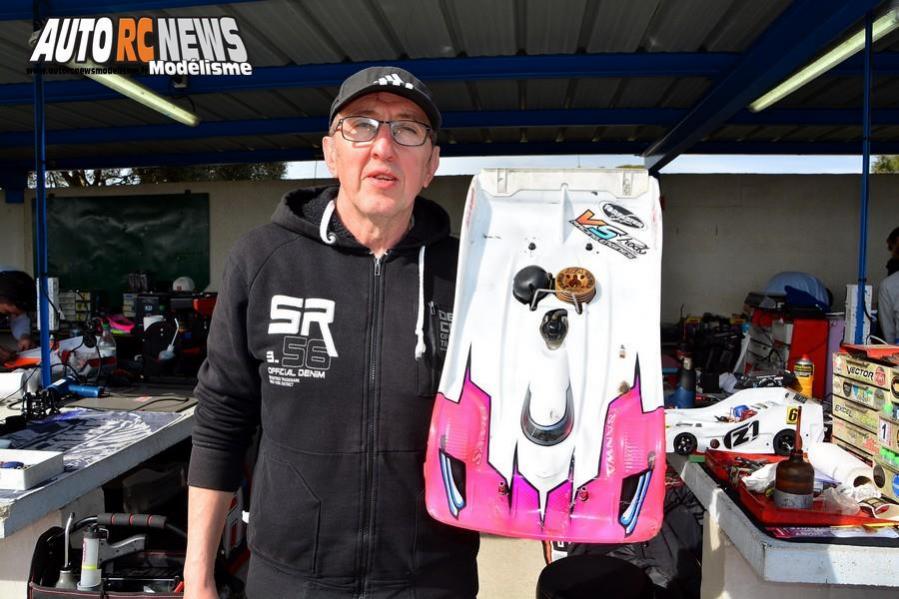 1ère cf piste 1/8ème classique et brushless à montpellier club amo les 9 et 10 mars 2019.