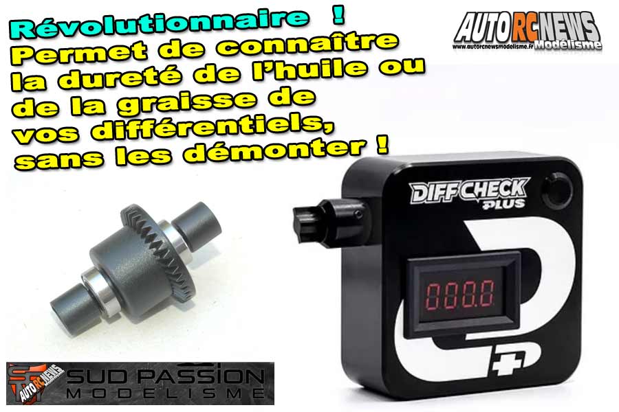 diffcheck plus, testeur et contrôleur de différentiel pour voiture télécommandée by sud passion modelisme nice. diffcheck plus, testeur et contrôleur de différentiel pour voiture télécommandée by sud passion modelisme nice.