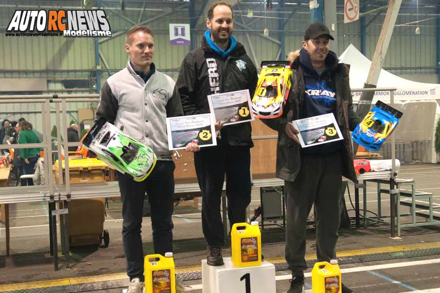 18ème grand prix de saint brieuc piste 1/8 thermique 4 x 4, classique et bls et piste 1/10 du 08 au 10 février 2019.